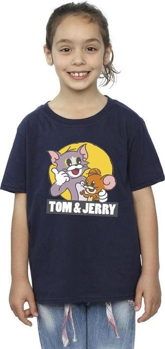 Produktbild Tom & Jerry Sketch Logo TShirt Mädchen (140, 146)