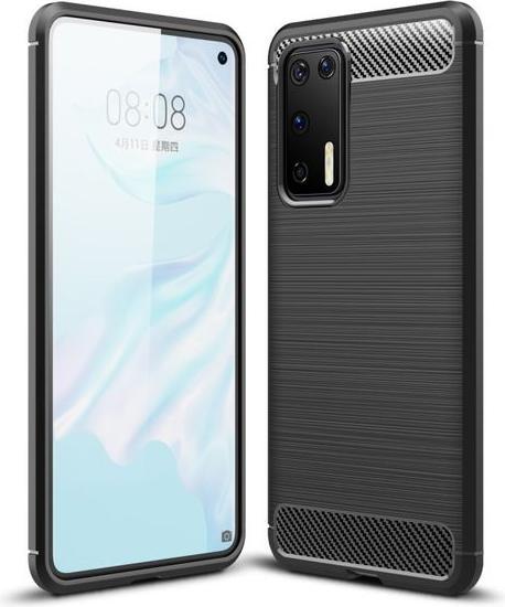 Productafbeelding MU Style Koolstofvezel TPU Softcase-serie (Huawei P40)