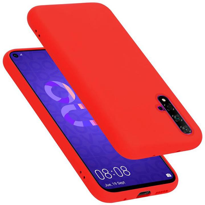 Immagine prodotto Cadorabo Copertura della cassa del silicone liquido TPU (K20, Huawei Nova 5T, TCL 20S)