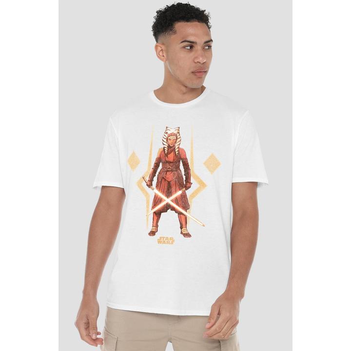 Actual product image Ahsoka Mens The Warrior T-Shirt (L)