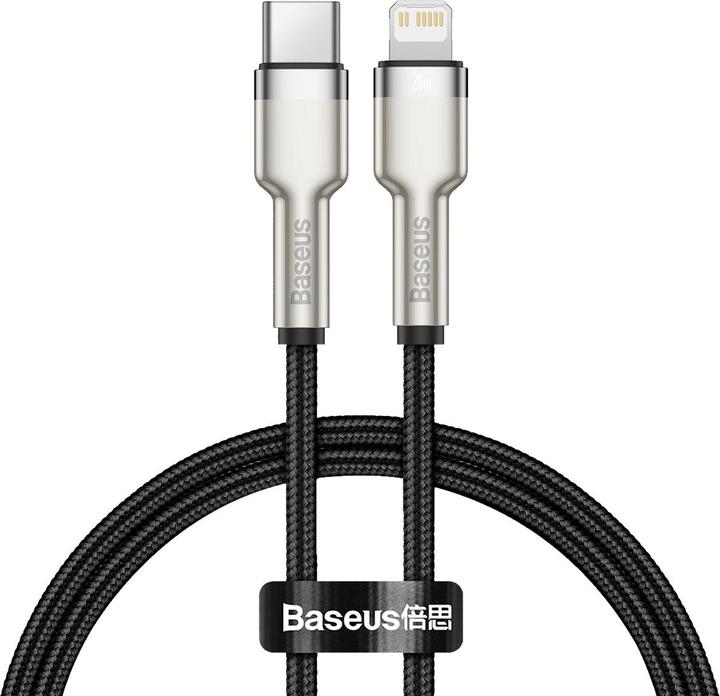 Actual product image Baseus USB C – Lightning (0.25 m, USB 3.0)