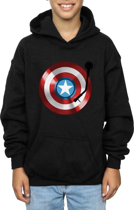 Produktbild Captain America Turntable Kapuzenpullover Jungen (128)
