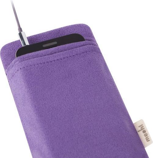 Produktbild Moshi iPouch für iPhone 3/4 / 5/S/ SE / iPod touch/ iPod classic Purple (Apple iPhone 5s, Apple iPhone 5, Apple iPhone X, Apple iPhone 3GS, Apple iPhone 3G)