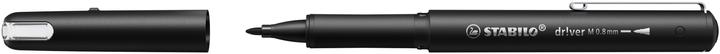Productafbeelding STABILO Driver Medium 0,8 mm Zwart (Zwart, 1 x)