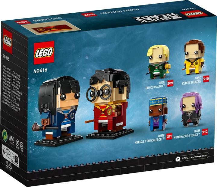 Actual product image LEGO BrickHeadz - Harry Potter & Cho Chang (40616, LEGO Brickheadz)