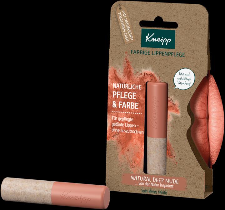Kneipp Farbige Lippenpflege Deep Nude (getönte Lippenpflege)