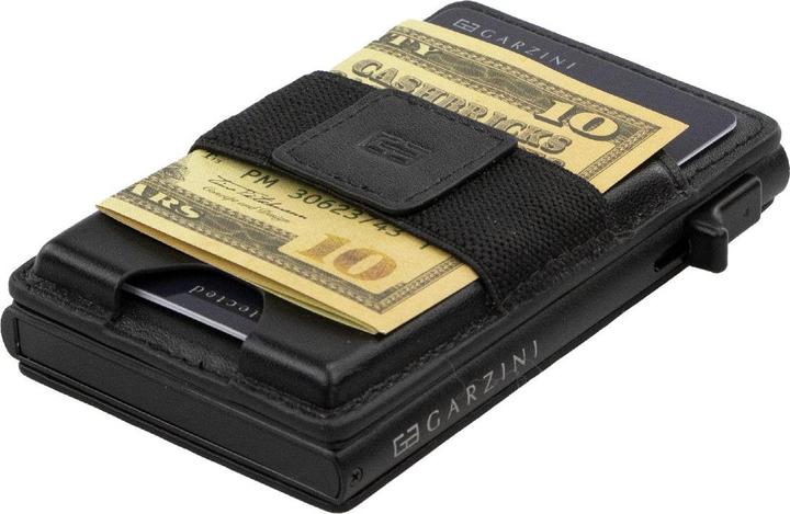 Actual product image Garzini MagSafe metal wallet