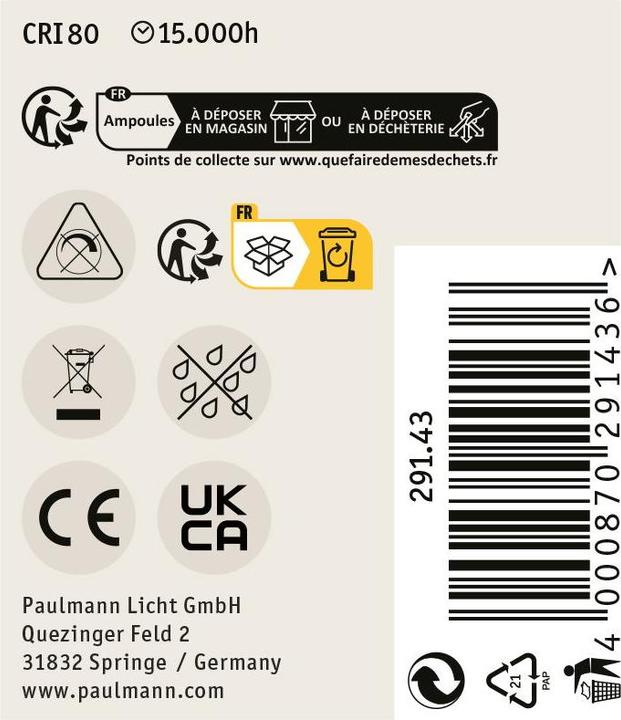 Immagine prodotto Paulmann Base del perno (GU4, 1.80 W, 200 lm, 1 x, F)
