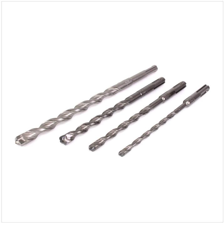 Immagine prodotto Bosch Professional Zubehör Set di punte SDS-Plus-7 per tassellatore GBH - 4 pz. (6 mm, 8 mm, 10 mm, 12 mm)
