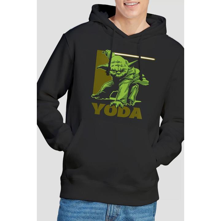 Actual product image Star Wars Mens Yoda Square Hoodie (M)