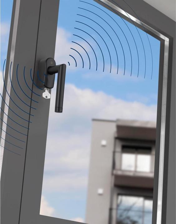 Actual product image Z-Wave HOPE11902735 - HOPPE eHandle Lockable ConnectSense Amsterdam 43mm