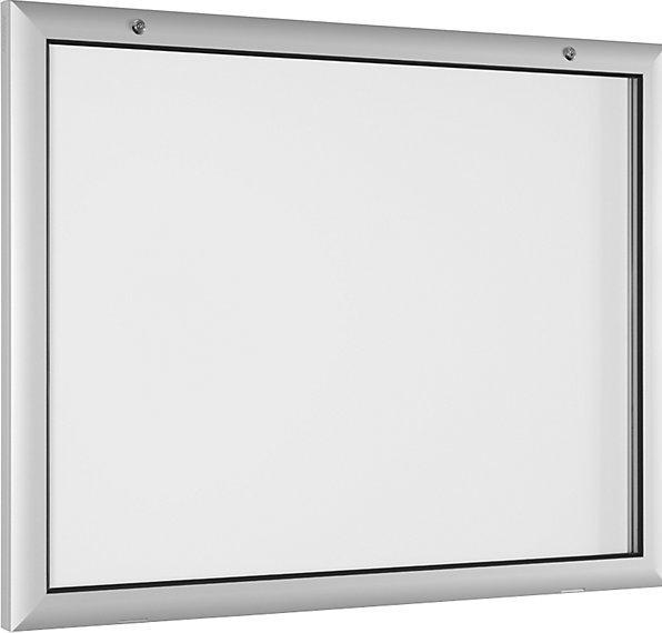 Actual product image kaiserkraft Display case for indoor and outdoor use (Magnet board, 102.5 x 80 cm)
