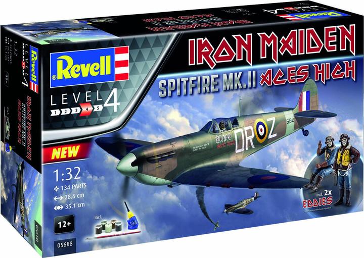 Image du produit Revell Coffret cadeau Spitfire Mk.V Iron Maiden
