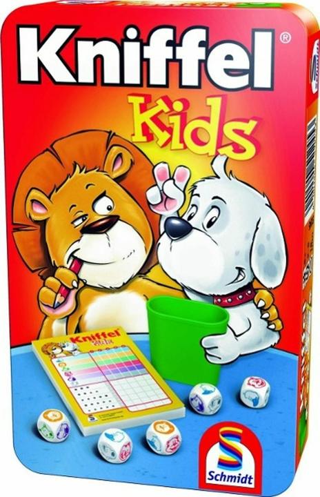 Produktbild Schmidt Spiele Kniffel Kids Metalldose (Deutsch, Französisch, Italienisch)