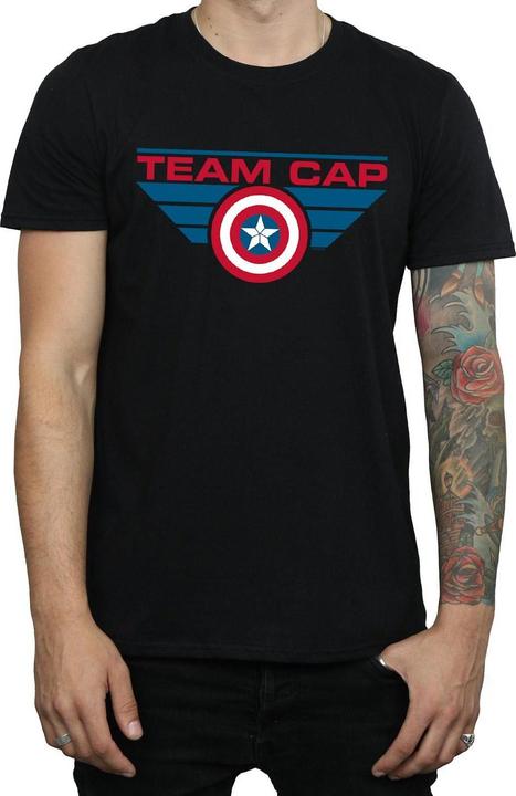 Produktbild Captain America Civil War Team Cap TShirt (XL)