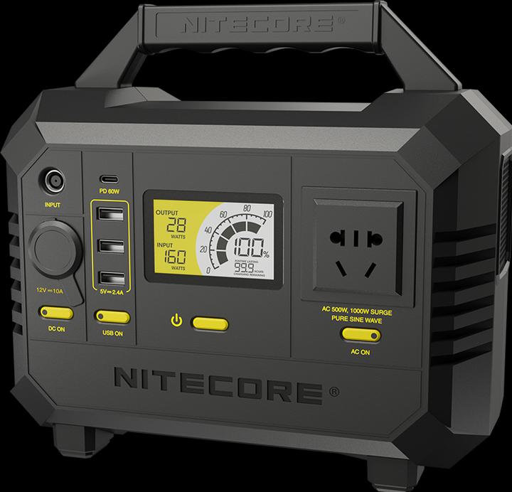 Produktbild Nitecore NES500 tragbares Stromaggregat fÃ¼r draussen (518 Wh)