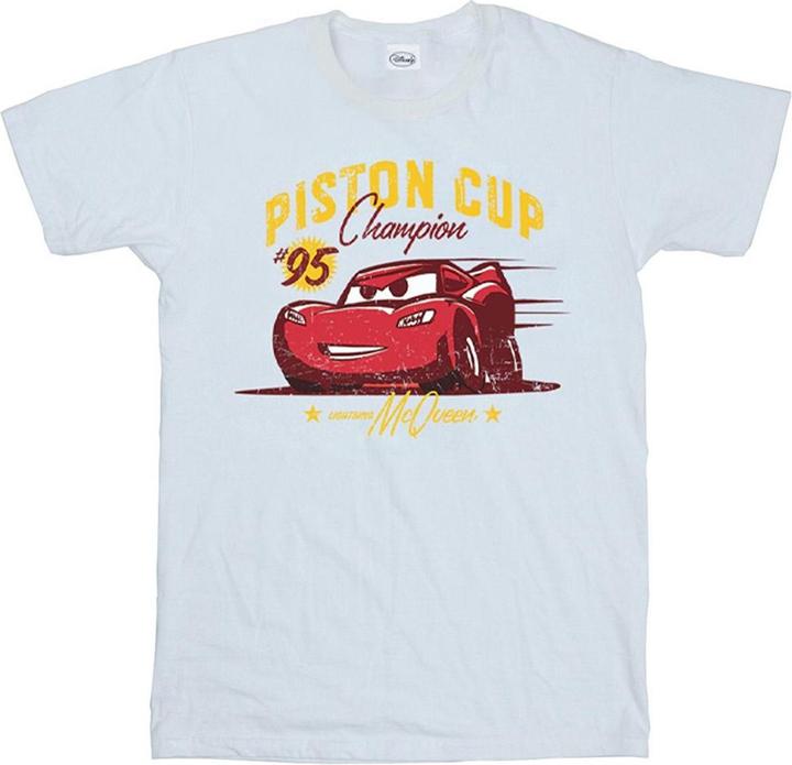 Immagine prodotto Disney Cars Piston Cup Champion Maglietta Ampia Donna (S)