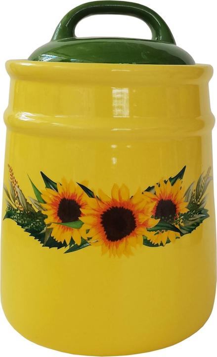 Produktbild neuetischkultur Lebensmitteldose im Landhausstil 11 x 16 cm Sonnenblumen (1 l)