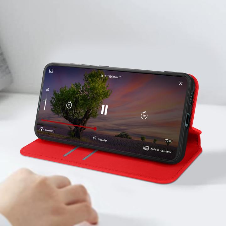 Image du produit Avizar Classic Edition, couverture arrière avec rabat magnétique Series (Xiaomi Redmi Note 13 Pro)