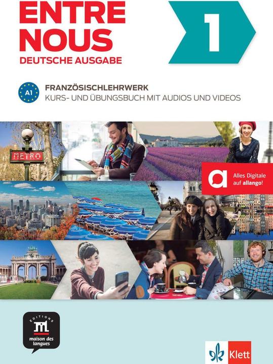 Immagine prodotto Entre nous A1. Kurs- und Übungsbuch + Audio-CD (Tedesco, Ernst Klett Lingue, 2017)