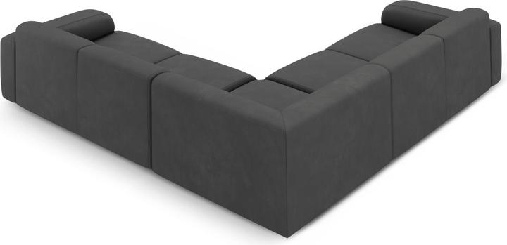 Image du produit Micadoni Canapé D'Angle Symétrique, "Molino", 5 Places, 252x252x75 Fabriqué en Europe (Canapé d'angle)