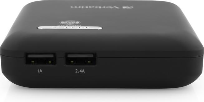 Produktbild Verbatim Portable Dual USB Power Pack (13600 mAh, 48.96 Wh)