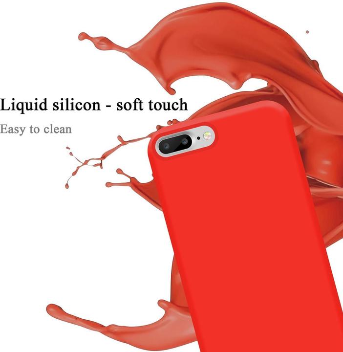 Actual product image Cadorabo TPU Liquid Silicone Case Cover (Apple iPhone 8 Plus, Apple iPhone 7 Plus, Apple iPhone 7s Plus)