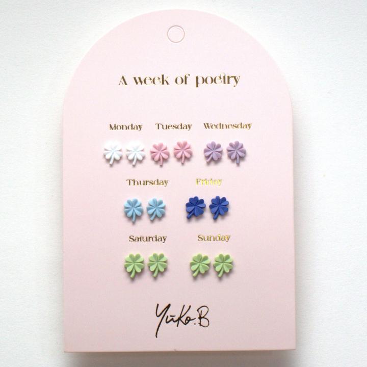 Yuko.B Eine Woche voller Poesie (Keramik, Edelstahl)