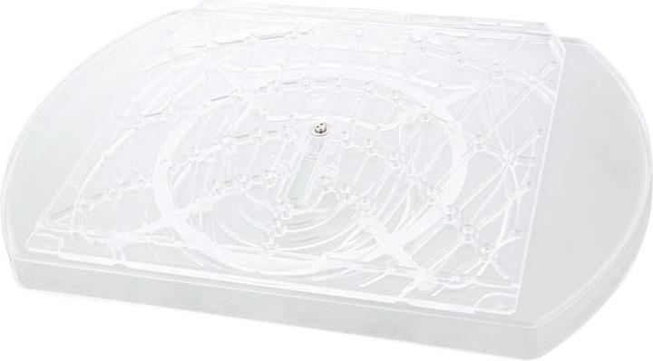 Produktbild Electrolux Drehteller Drehplatte transparent z.B. für Kühlschrank, Glasregal, 123 x 283mm