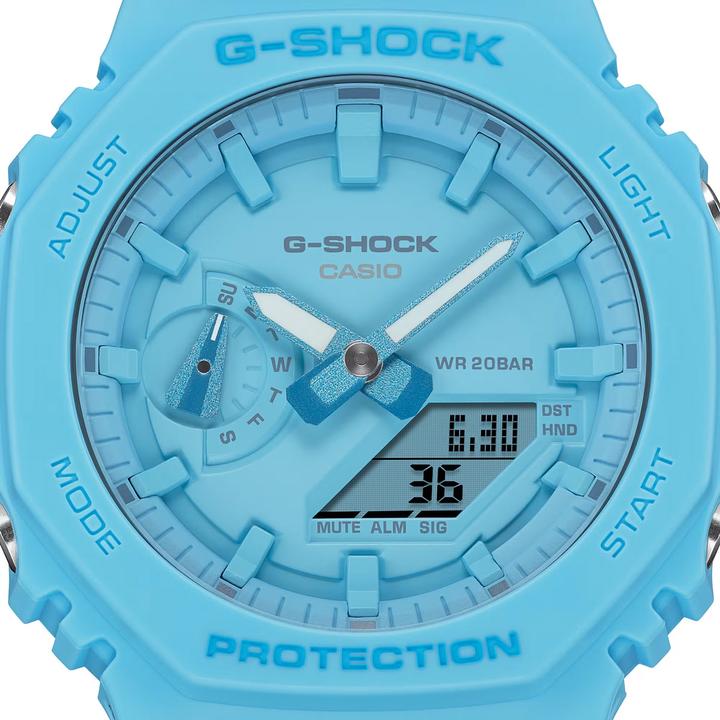 Actual product image G-Shock GA-2100-2A2 (Digital watch, Analogue wristwatch, 45 mm)