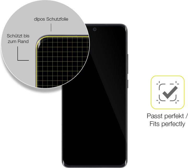 Actual product image Dipos 3D Full Cover Screen Protector (1 Piece, Xiaomi 12X)