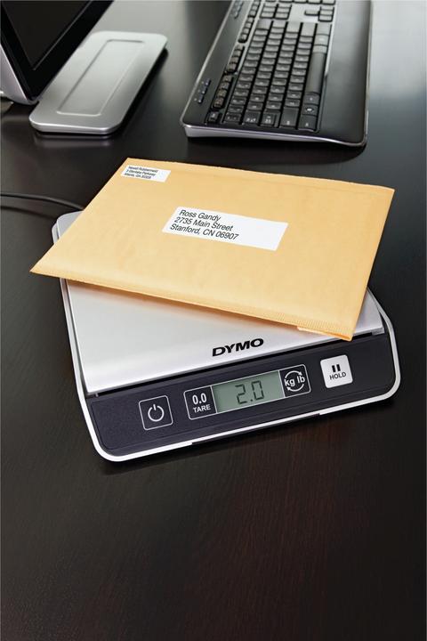 Actual product image Dymo M10 Email scale black, silver