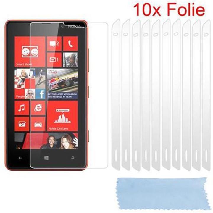 Actual product image Cadorabo 10x protective film (1 Piece, Nokia Lumia 820)
