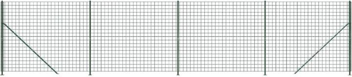 Actual product image VidaXL Maschendrahtzaun mit Bodenflansch 2,2x10 m