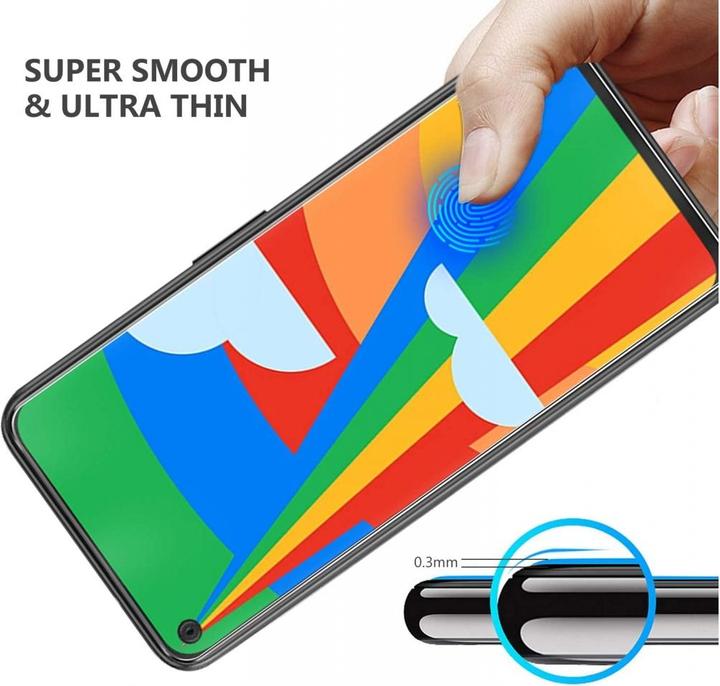 Actual product image Screenguard Panzerglas (1 Piece, Google Pixel 5)