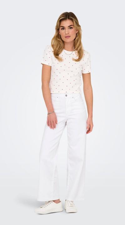 Produktbild Only ONLANN-MADISON Hohe Taille Verkürzt Jeans Jeans mit weitem Bein (32)