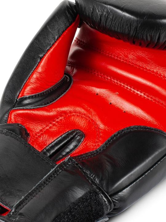 Produktbild Benlee Fighter Boxhandschuhe Leder Schwarz (10 OZ)
