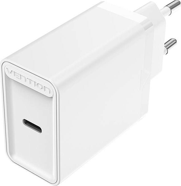 Vention FAIW0-EU USB-C 30W wall charger (white) (30 W)