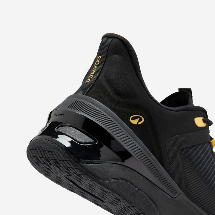 Image du produit Domyos Chaussures de sport Sneaker Hommes Fitness co-créé avec Teddy Riner - noir (43)