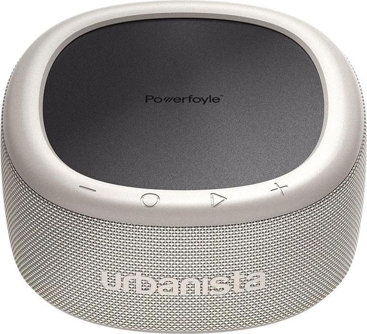 Image du produit Urbanista Malibu Desert Gray Enceinte portable Bluetooth avec panneau solaire (24 h, Panneau solaire)
