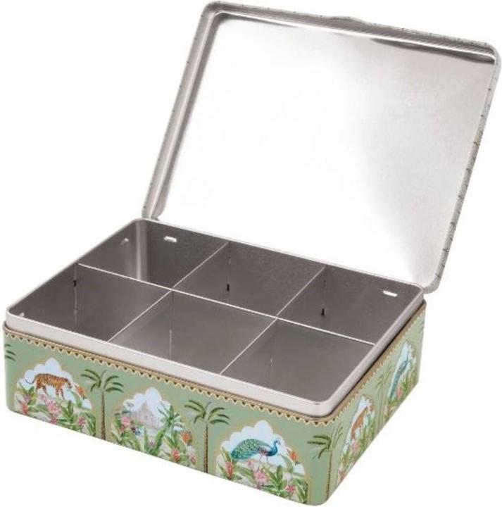 Image du produit Easy Life Paradis Sauvage Boîte à thé avec 6 compartiments, 20.5x16x7cm
