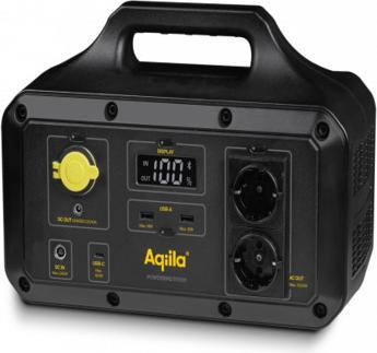 Actual product image Aqiila Powerbird S300 Powerstation LiFePO 4 Black, Yellow (294 Wh, 8.40 kg)