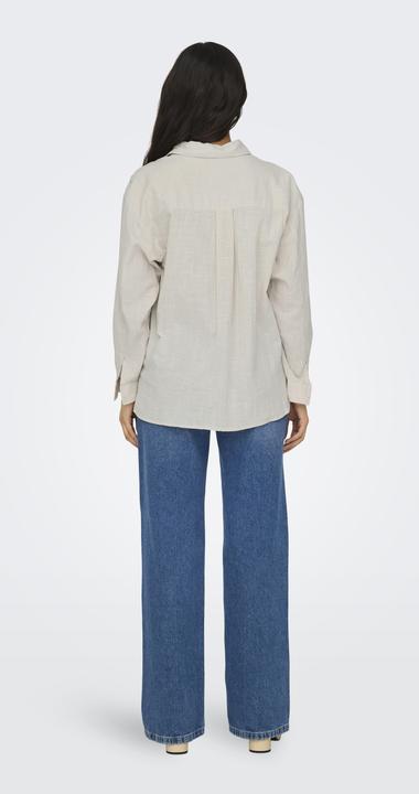 Image du produit Only Coupe normale Col chemise Poignets retournés Chemise (L)