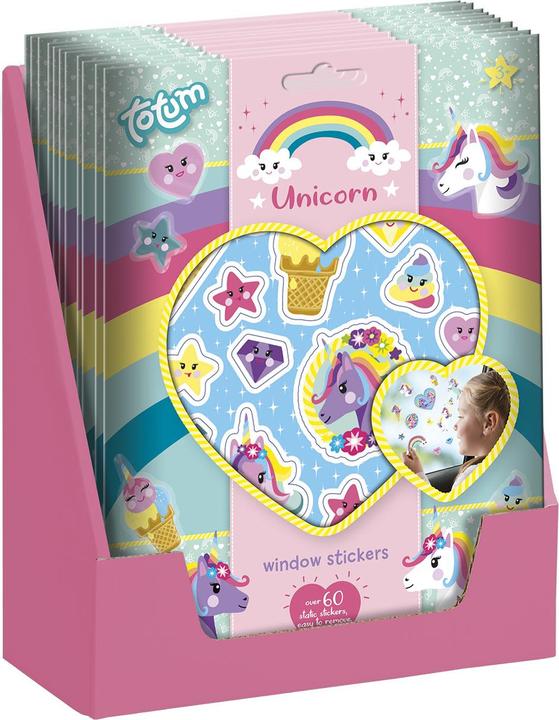 Actual product image Totum Eenhoorn Raamstickers