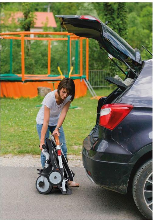 Actual product image Smoby Robin foldable tricycle