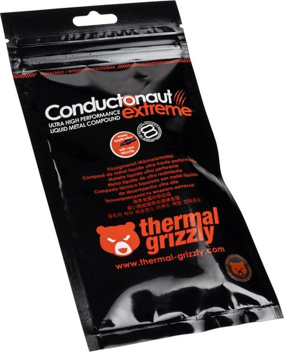 Actual product image Thermal Grizzly Conductonaut Extreme Liquid Metal Thermal Paste - 5 grams (5 g)