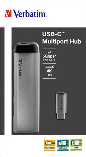Actual product image Verbatim Sync & Charge USB C to USB C 240W 40 Gbps Display 120 cm (1.20 m, USB 4.0)