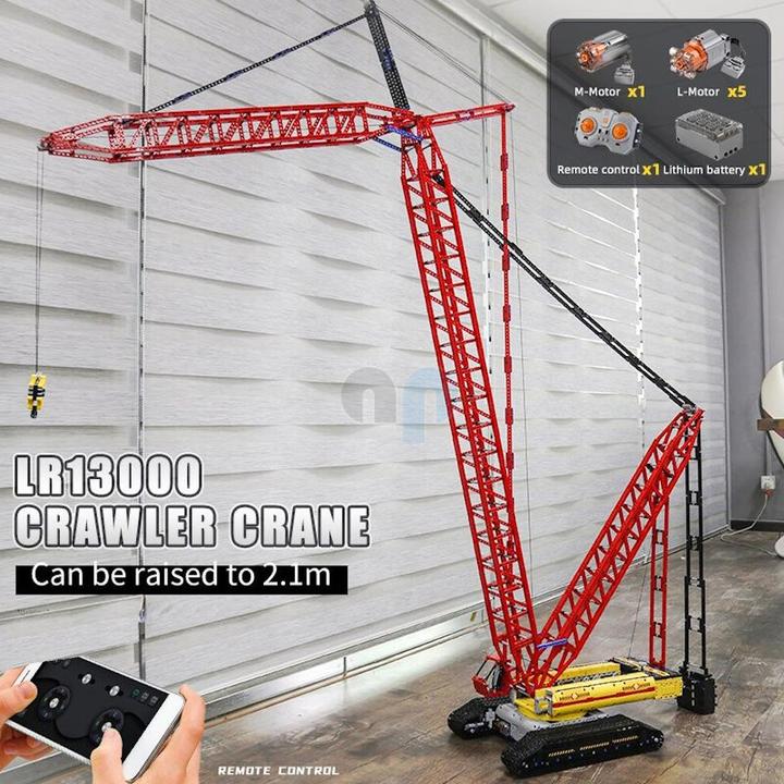 Actual product image Mould King Crawler crane LR13000