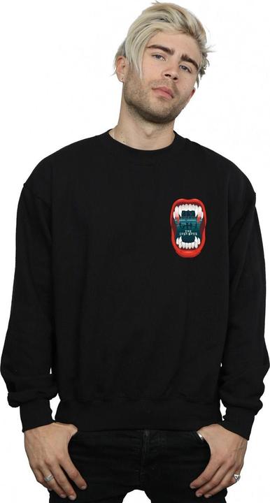 Actual product image The Lost Boys Mens Teeth Pocket Sweatshirt (3XL)