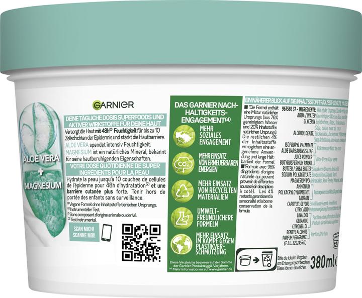 Immagine prodotto Garnier Superalimenti per il corpo (Latte corpo, 380 ml)